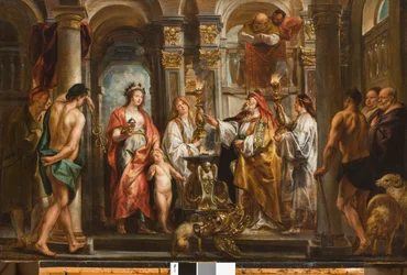 An Oracle (Thetis and Achilles Before the Oracle)
